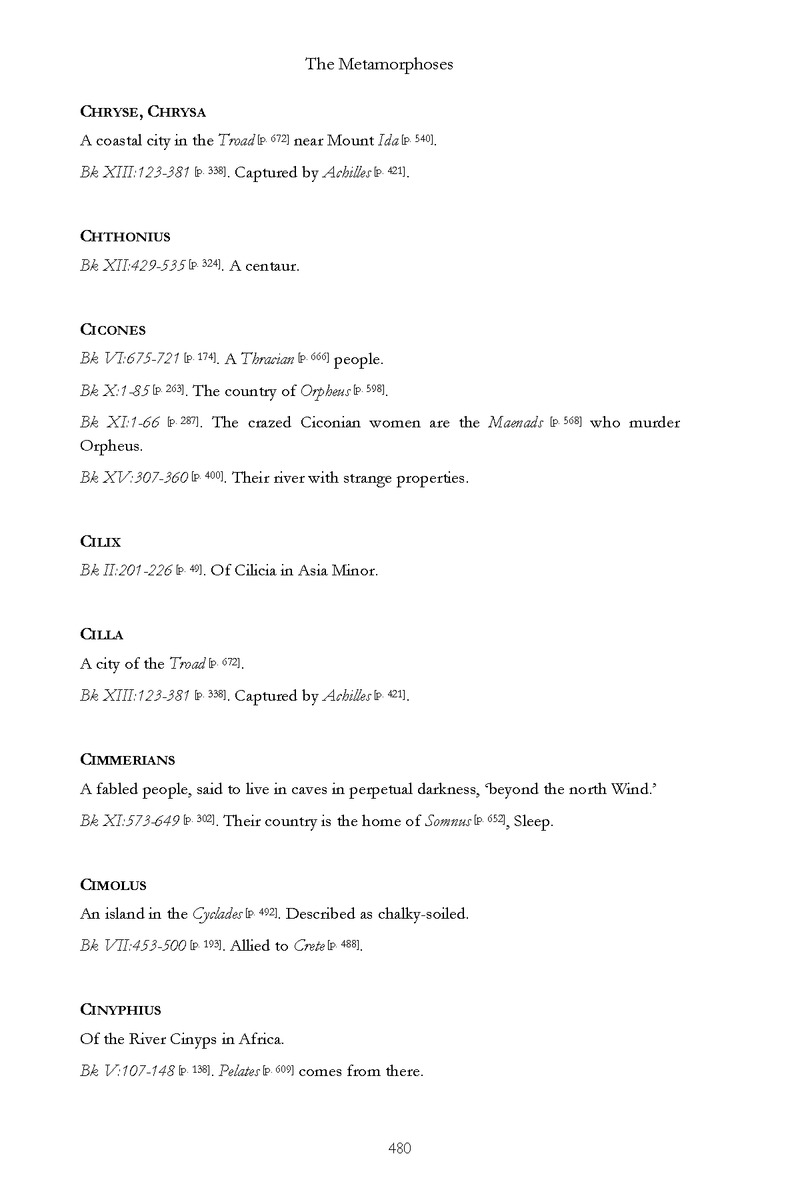Ovid: The Metamorphoses - Page 480
